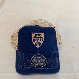 BYU Cougars Mesh Snapback Hat New